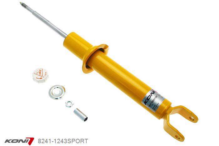 8241-1243SPORT, Koni Sport schokdemper Vooras, Mazda MX-5, 2005-2013, 1.8, 2.0, Demping instelbaar  d.m.v. stelknop, Standaard lengte , verlaging tot max. -40mm