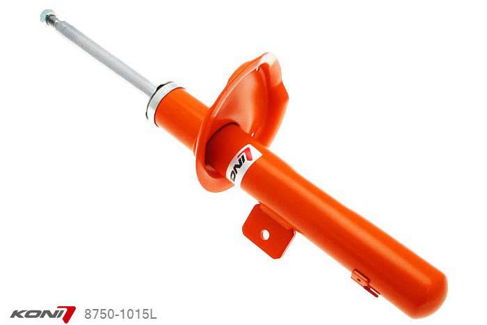 8750-1015L, Koni STR.T schokdemper Vooras links, Peugeot 206 RC 2003-2006, , Standaard lengte , verlaging tot max. -40mm