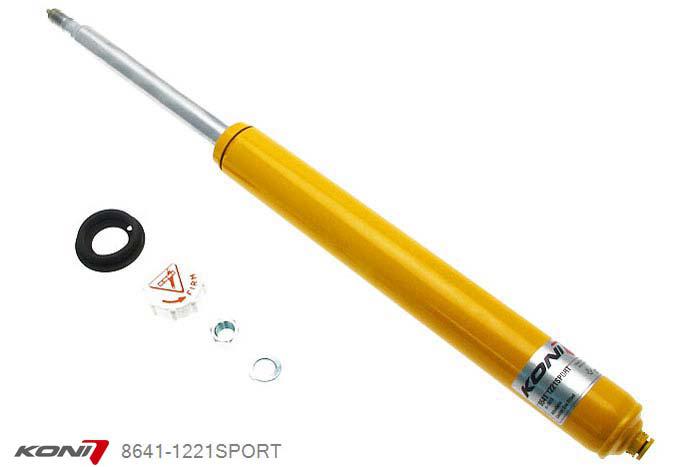 8641-1221SPORT, Koni Sport schokdemper Achteras, Toyota MR2 en Silver 2.0 TC (SW20), 1990-09/1996, Demping instelbaar  d.m.v. stelknop, Standaard lengte , verlaging tot max. -40mm