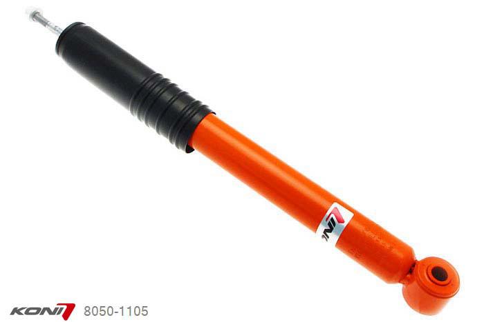 8050-1105, Koni STR.T schokdemper Achteras, Cadillac BLS Sedan 03/2006-2008, excl. 4WD, , Standaard lengte , verlaging tot max. -40mm