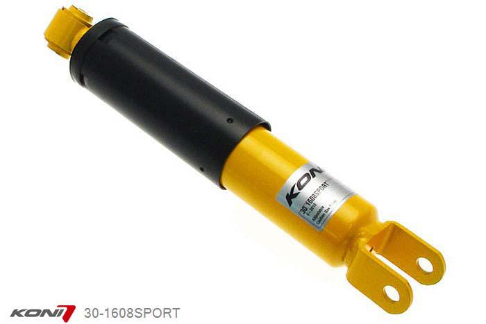 30-1608SPORT, Koni Sport schokdemper Achteras, Alfa Romeo Coupe 2.0-16V, tot chassisno 7011933, 1995-1997, Demping instelbaar, alleen voor montage (in uitgebouwde toestand), Standaard lengte , verlaging tot max. -40mm