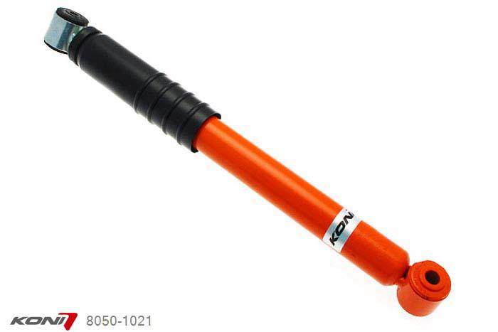 8050-1021, Koni STR.T schokdemper Achteras, Citroen C3 04/2002-02/2010, excl. Pluriel and X-TR, Demping instelbaar, alleen voor montage (in uitgebouwde toestand), Standaard lengte , verlaging tot max. -40mm