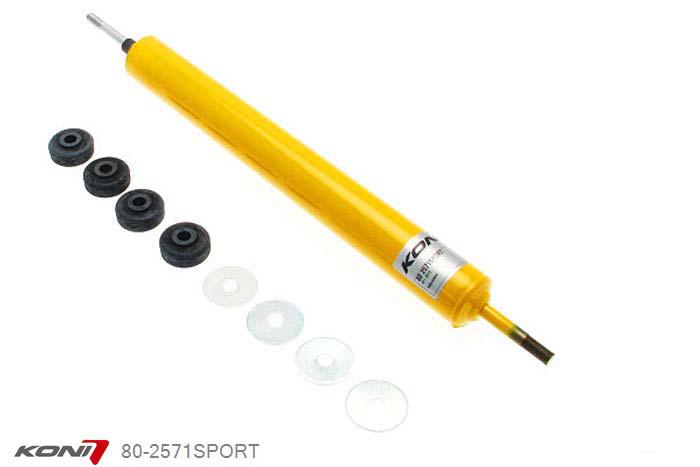 80-2571SPORT, Koni Sport schokdemper Achteras, Alfa Romeo 75, 1985-1991, 1.6, 1.8, 2.0, 2.0TD, Demping instelbaar, alleen voor montage (in uitgebouwde toestand), Standaard lengte , verlaging tot max. -40mm