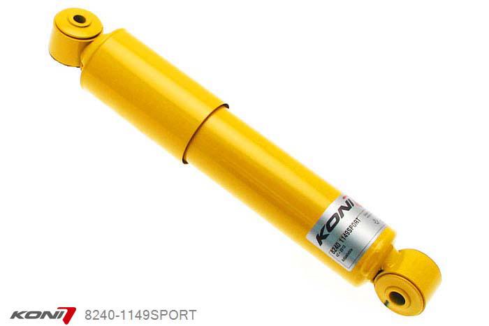 8240-1149SPORT, Koni Sport schokdemper Achteras, Fiat Coupe, 1995-2000, Demping instelbaar, alleen voor montage (in uitgebouwde toestand), Standaard lengte , verlaging tot max. -40mm