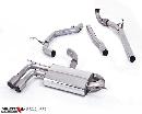 SSXAU567, Audi A3 2.0 TDI 140bhp 2WD 3 door non-DPF 2004-2012 Milltek, Turbo-back system, Titanium Tips Twin 80mm GT80 Titanium, 2,75 inch, 69,85mm_image