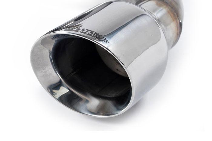 SSXAU238, Audi TT 180 / 225 quattro Coupe and Roadster 1998-2006 Milltek, Cat-back system, Resonated (quieter). 180 models may require dual-outlet rear valance from the 225 model Dual 100mm GT100 Polished, 2,75 inch, 69,85mm