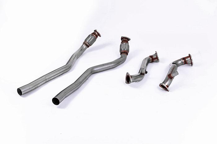 SSXAU433, Audi S/RS RS6 C7 4.0 TFSI biturbo quattro 2013- Milltek, Cat Replacement Pipes, Requires Lambda extensions leads. Must be fitted with the Milltek Sport cat-back system and requires a stage 2 ECU remap , 2,76 inch, 70mm