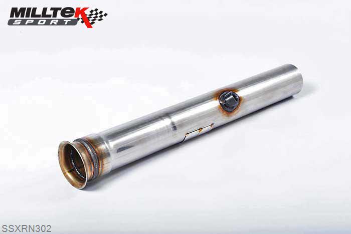 SSXRN302, Renault Clio 197 2.0 16v 2006-2009 Milltek, Cat Replacement Pipe, For track use only. Must be fitted with the Milltek Sport cat-back system and requires Stage 2 ECU remap , 2,5 inch, 63,5mm