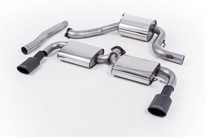 SSXVW160, VW Scirocco R 2009- Milltek, Cat-back system,  , 3 inch, 76,2mm