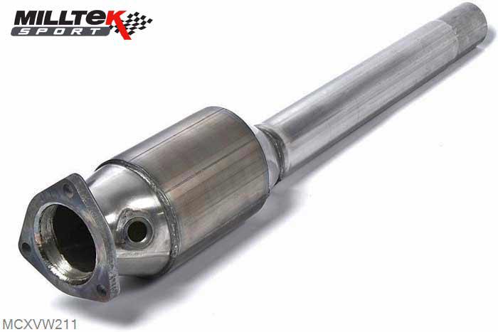 MCXVW211, VW Corrado G60 1.8 1988-1991 Milltek, Hi-Flow Sports Cat,  , 2,25 inch, 57,15mm