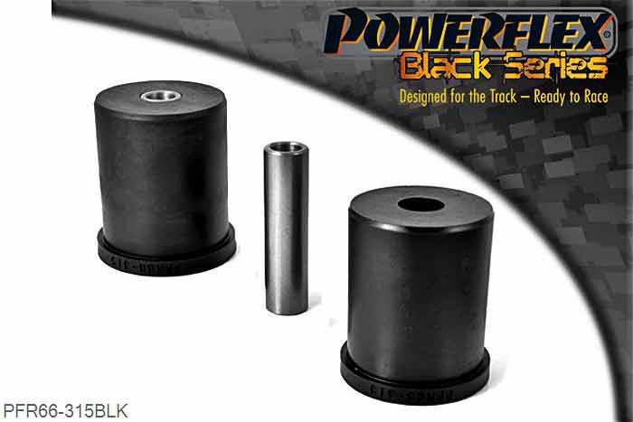 PFR66-315BLK, Saab 9-3 (1998-2002) Rear Axle Mounting Bush, OE Nr 4467791, 2 stuk(s) benodigd  per auto, 2 stuk(s) in verpakking, prijs per set van 2 stuk(s)