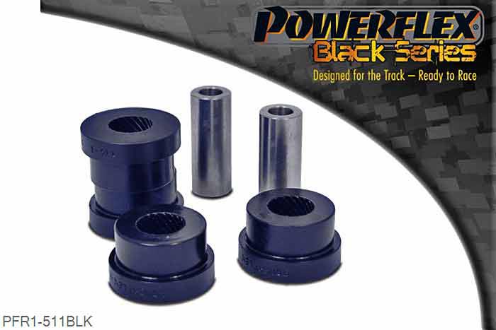 PFR1-511BLK, Alfa Romeo 159 (2005-2011) Rear Trailing Arm Rear Inner Bush, This part replaces bush in arm OE numbers: 51799865, 51799866, 51799867, 51799868., 2 stuk(s) benodigd  per auto, 2 stuk(s) in verpakking, prijs per set van 2 stuk(s)