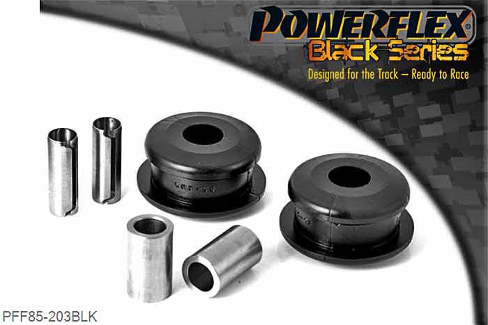 PFF85-203BLK, VW Golf MK2 (1985 - 1992) 2WD Front Wishbone Inner Bush (Rear), VAG Part Nr 191407181D, 2 stuk(s) benodigd  per auto, 2 stuk(s) in verpakking, prijs per set van 2 stuk(s)