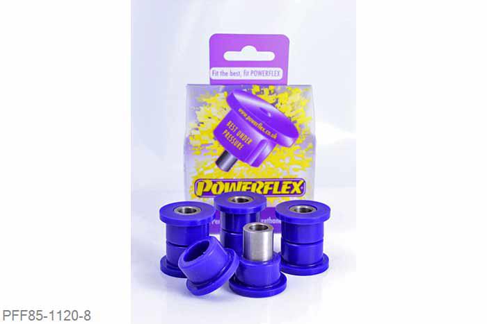 PFF85-1120-8, VW T4 Transporter (1990 - 2003), Front Steering Rack Mount Bush 8mm Bolt PF85-1120-* Vehicles between 1991 & 1994 use either 8mm or 10mm bolts, please check, later vehicles use 10mm bolts. 8mm bolt, 4 stuk(s) benodigd  per auto, 4 stuk(s) in verpakking, prijs per set van 4 stuk(s)