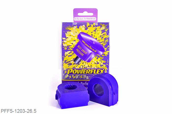 PFF5-1203-26.5, BMW E90, E92 & E93 3 Series M3 (2006-2013), Front Anti Roll Bar Bush 26.5mm  26.5mm, 2 stuk(s) benodigd  per auto, 2 stuk(s) in verpakking, prijs per set van 2 stuk(s)