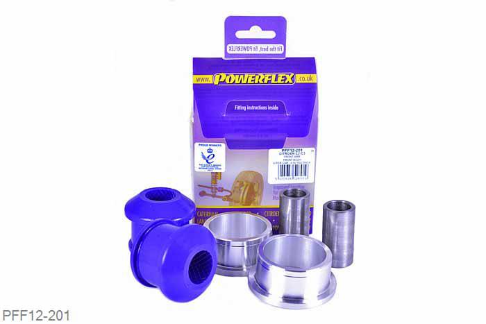 PFF12-201, Citroen C3 (2002-2010), Front Arm Rear Bush This part replaces OEM number: 3523.EA.  This is used on the front and rear positions. You will need to order 4 bushes for a complete car set., 2 stuk(s) benodigd  per auto, 2 stuk(s) in verpakking, prijs per set van 2 stuk(s)