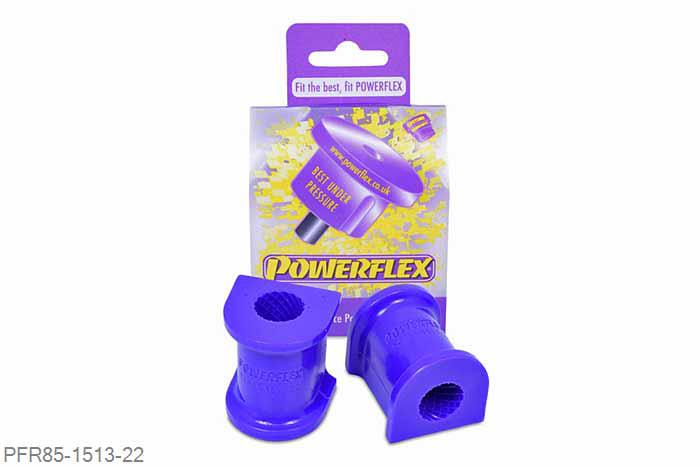 PFR85-1513-22, VW Caddy MK3 Typ 2K (2004 - 2010), Rear Anti Roll Bar Mounting Bush 22mm This part replaces OE number: 2K3511413 and fits 22mm diameter anti roll bars. Please check anti roll bar diameter before ordering. 22mm, 2 stuk(s) benodigd  per auto, 2 stuk(s) in verpakking, prijs per set van 2 stuk(s)