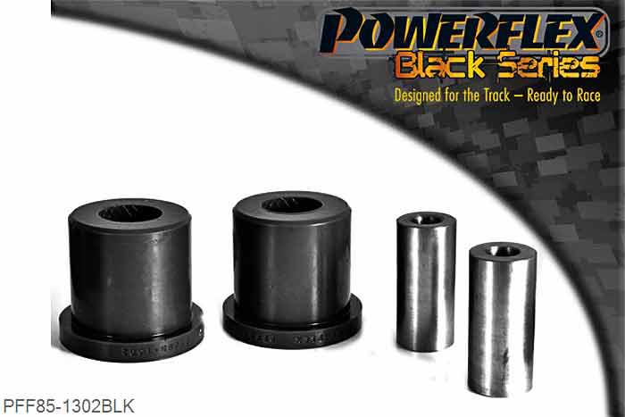 PFF85-1302BLK, VW T5 Transporter (2003 -) Front Arm Rear Bush, For a caster adjustable bush use PFF85-1302GBLK. - Oe Nr 7H0407182, 2 stuk(s) benodigd  per auto, 2 stuk(s) in verpakking, prijs per set van 2 stuk(s)