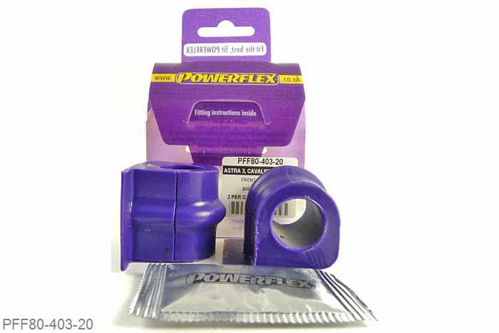 PFF80-403-20, Opel Calibra (1989-1997), Front Anti Roll Bar Mount 20mm Please check anti roll bar diameter before ordering 20mm, 2 stuk(s) benodigd  per auto, 2 stuk(s) in verpakking, prijs per set van 2 stuk(s)