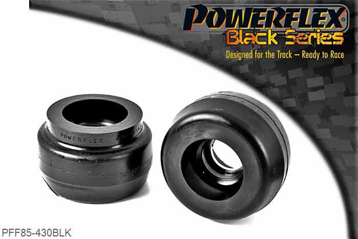 PFF85-430BLK, Seat Leon & Cupra Mk1 Typ 1M 2WD (1999-2005) Front Strut Top Mount Bush, This part replaces OE number: 1J0412331C., 2 stuk(s) benodigd  per auto, 2 stuk(s) in verpakking, prijs per set van 2 stuk(s)