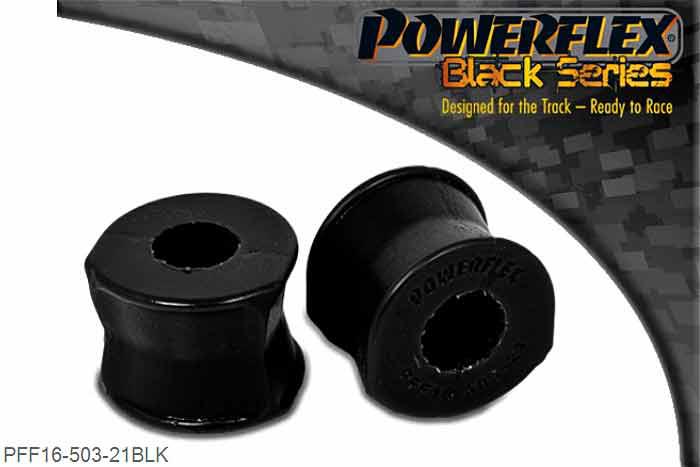 PFF16-503-21BLK, Fiat 500 (2007-) Front Anti Roll Bar Bush 21mm,  21 mm, 2 stuk(s) benodigd  per auto, 2 stuk(s) in verpakking, prijs per set van 2 stuk(s)