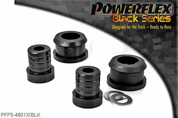 PFF5-4601XIBLK, BMW E46 3 Series Xi/XD (4 Wheel Drive) Front Wishbone Rear Bush, This fits the 4WD 'Xi/XD' models only. They are designed to fit the 60mm Aluminium housing 60mm, 2 stuk(s) benodigd  per auto, 2 stuk(s) in verpakking, prijs per set van 2 stuk(s)