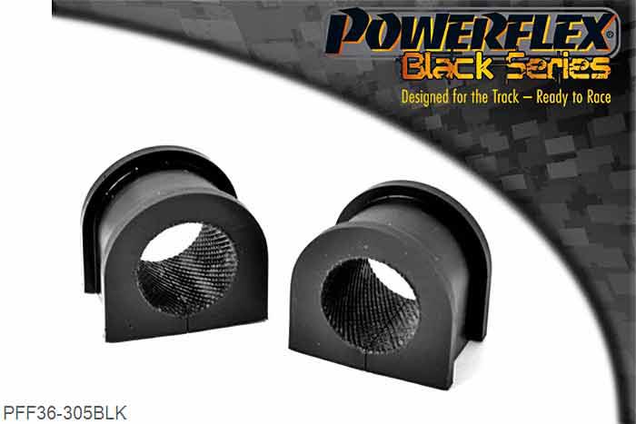 PFF36-305BLK, Mazda RX-7 Generation 3 and 4 (1992-2002) Front Anti Roll Bar Bush 29mm,  29mm, 2 stuk(s) benodigd  per auto, 2 stuk(s) in verpakking, prijs per set van 2 stuk(s)