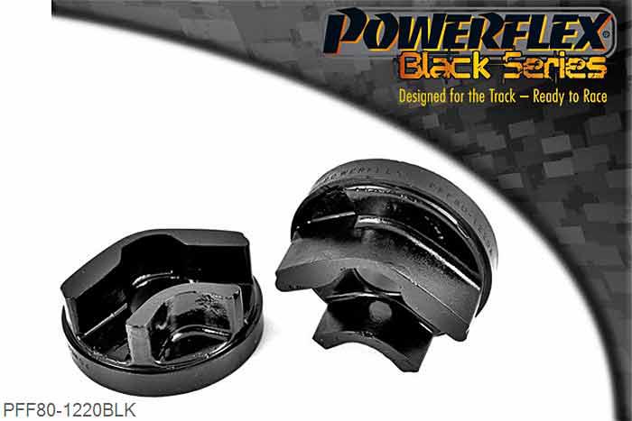 PFF80-1220BLK, Fiat Croma (2005 - 2011) Front Lower Engine Mount Insert, Fits into the voiding of the original bush to reduce engine movement under acceleration.Slight increase in vibration may be felt use PFF80-1220R for minimal vibration increase and for diesel engines., 1 stuk(s) benodigd  per auto, 1 stuk(s) in verpakking, prijs per set van 1 stuk(s)