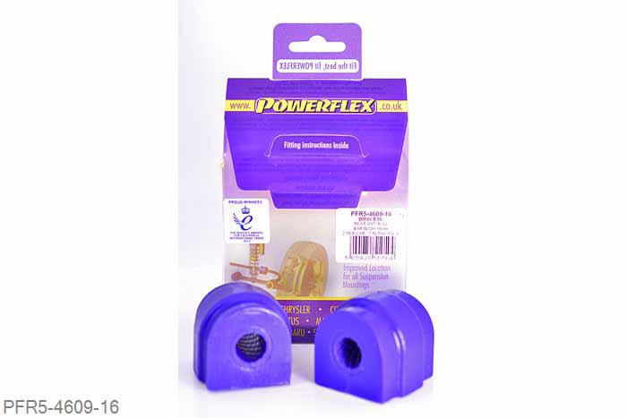 PFR5-4609-16, BMW E61 5 Series, Touring, Rear Anti Roll Bar Mount 16mm Please check anti roll bar diameter before ordering 16mm, 2 stuk(s) benodigd  per auto, 2 stuk(s) in verpakking, prijs per set van 2 stuk(s)