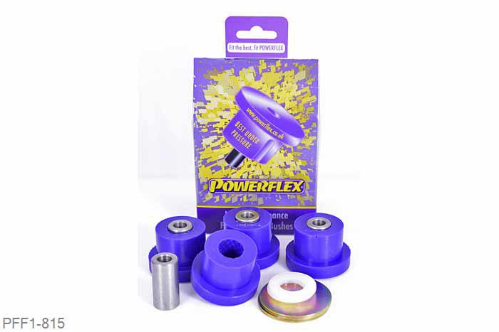 PFF1-815, Alfa Romeo 147 (2000-2010), 156 (1997-2007), GT (2003-2010), Front Upper Arm Bush These bushes should be fitted with the supplied metal washers which are to be fitted on the large Top Hat face of the bush. Always check suspension alignment after fitting POWERFLEX bushes., 4 stuk(s) benodigd  per auto, 4 stuk(s) in verpakking, prijs per set van 4 stuk(s)