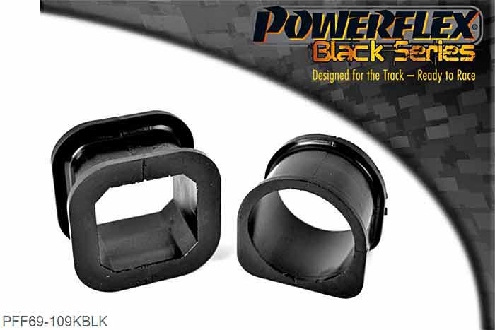 PFF69-109KBLK, Subaru Impreza Turbo, WRX and Sti (GD,GG 00 to 07) Steering Rack Mount Bushes, Fits models between years 2000 to 2004 only, 1 stuk(s) benodigd  per auto, 1 stuk(s) in verpakking, prijs per set van 1 stuk(s)