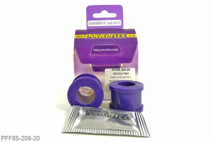 PFF85-209-20, Seat Cordoba (1993-2002), Front Anti Roll Bar Eye Bolt Bush 20mm  20mm, 2 stuk(s) benodigd  per auto, 2 stuk(s) in verpakking, prijs per set van 2 stuk(s)