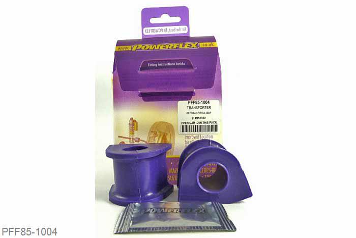 PFF85-1004, VW T25/T3 Type 2 All Models (1979 - 1992) Diesel Models, Front Anti Roll Bar To Chassis Bush 21mm VW Part Nr 251411041 21mm, 2 stuk(s) benodigd  per auto, 2 stuk(s) in verpakking, prijs per set van 2 stuk(s)