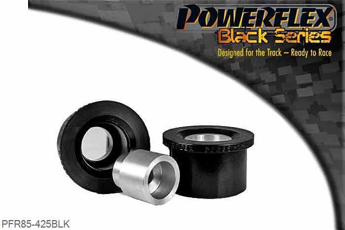 PFR85-425BLK, VW Bora 4 Motion (1999-2005) Rear Diff Front Mounting Bush, This part replaces OE number 1J0599381A and fits into diff mounting bracket OE number 1J0599271D., 2 stuk(s) benodigd  per auto, 2 stuk(s) in verpakking, prijs per set van 2 stuk(s)