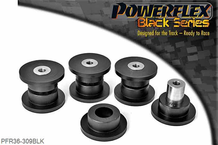 PFR36-309BLK, Mazda RX-7 Generation 3 and 4 (1992-2002) Rear Upper Wishbone Bush, , 4 stuk(s) benodigd  per auto, 4 stuk(s) in verpakking, prijs per set van 4 stuk(s)