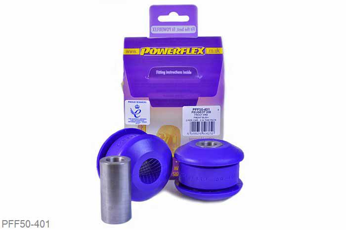 PFF50-401, Peugeot 206, Front Arm Front Bush , 2 stuk(s) benodigd  per auto, 2 stuk(s) in verpakking, prijs per set van 2 stuk(s)