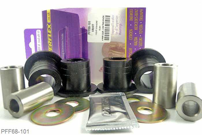 PFF68-101, Smart ForTwo, City-Coupe and Roadster inc Brabus (1998-2007), Front Wishbone Bush , 4 stuk(s) benodigd  per auto, 4 stuk(s) in verpakking, prijs per set van 4 stuk(s)