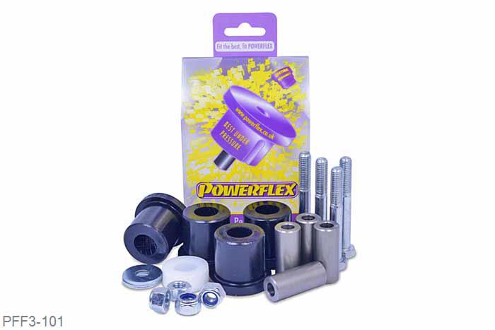 PFF3-101, Audi 80, 90 inc Avant (1973 - 1996), Front Wishbone Bush PFF3-101 are for Pressed Steel Arms 37mm diameter bush. If you have cast arms use PFF3-102 45mm diameter. This bush is suitable for Road and Black Series applications. It is the same part as the Road Series but with Black series packaging, 4 stuk(s) benodigd  per auto, 4 stuk(s) in verpakking, prijs per set van 4 stuk(s)