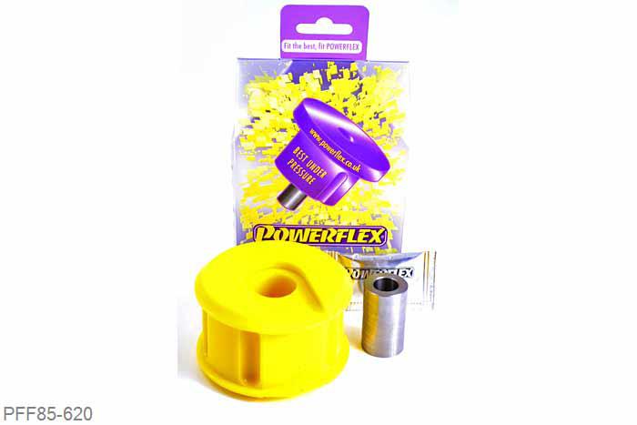 PFF85-620, Seat Ibiza 6J (2008-), Lower Engine Mount Large Bush PFF85-620 is suitable for petrol engined road models. For track/tuned models use PFF85-620P. For diesel engine models use PFF85-620R. Fitting engine mount bush to 1.4 TDI 3 cylinders is not advisable. Please note these are an upgrade, some additional vibration may be felt. - OE Nr 6Q0199851, 1 stuk(s) benodigd  per auto, 1 stuk(s) in verpakking, prijs per set van 1 stuk(s)