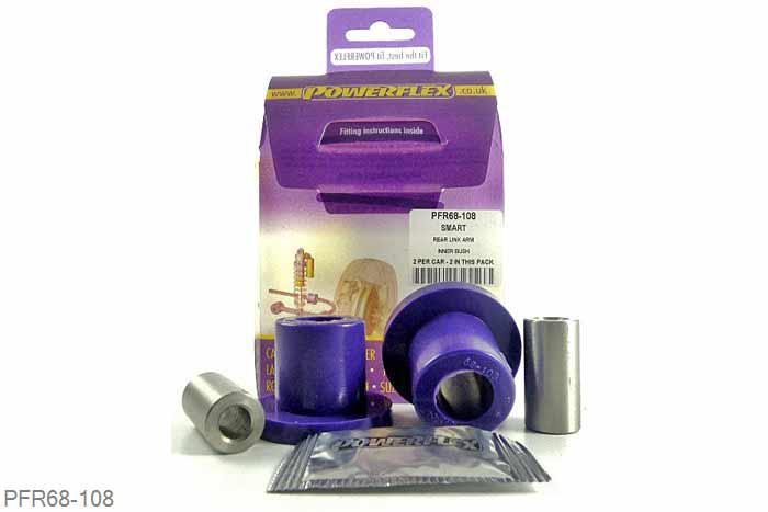 PFR68-108, Smart ForTwo, City-Coupe and Roadster inc Brabus (1998-2007), Rear Link Arm Bush Inner , 2 stuk(s) benodigd  per auto, 2 stuk(s) in verpakking, prijs per set van 2 stuk(s)