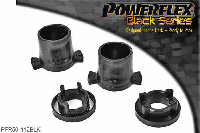 PFR50-412BLK, Peugeot 206 Rear Beam Front Bush Insert, This bush is an insert to be used with the original bush. To replace the original bush, use PFR50-410., 2 stuk(s) benodigd  per auto, 2 stuk(s) in verpakking, prijs per set van 2 stuk(s)