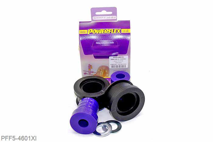 PFF5-4601XI, BMW E46 3 Series Xi/XD (4 Wheel Drive), Front Wishbone Rear Bush This fits the 4WD 'Xi/XD' models only. They are designed to fit the 60mm Aluminium housing 60mm, 2 stuk(s) benodigd  per auto, 2 stuk(s) in verpakking, prijs per set van 2 stuk(s)