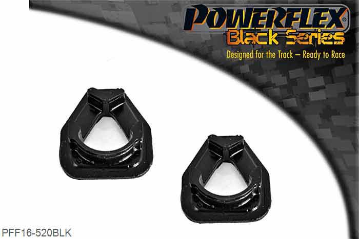 PFF16-520BLK, Fiat 500 (2007-) Lower Engine Mount Insert, This part fits into voids in original bush and bracket part number: 51732681. Fits 1.2 & 1.4 lower engine mounts, for Abarth models use PFF16-521. Please check void pattern is the same as on your vehicle., 1 stuk(s) benodigd  per auto, 1 stuk(s) in verpakking, prijs per set van 1 stuk(s)