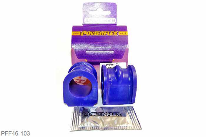 PFF46-103, Nissan Sunny/Pulsar GTiR, Front Anti Roll Bar Inner Mount 28mm  28mm, 2 stuk(s) benodigd  per auto, 2 stuk(s) in verpakking, prijs per set van 2 stuk(s)