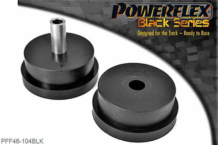 PFF46-104BLK, Nissan Sunny/Pulsar GTiR Engine Mount Kit Gearbox Upper Front, , 1 stuk(s) benodigd  per auto, 1 stuk(s) in verpakking, prijs per set van 1 stuk(s)