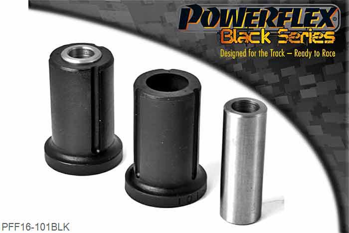 PFF16-101BLK, Fiat Cinquecento and Seicento Front Wishbone Inner Bush, , 2 stuk(s) benodigd  per auto, 2 stuk(s) in verpakking, prijs per set van 2 stuk(s)