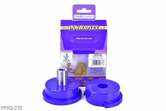 PFR3-270, Audi S/RS RS4 inc. Avant, Rear Diff Front Mounting Bush , 1 stuk(s) benodigd  per auto, 1 stuk(s) in verpakking, prijs per set van 1 stuk(s)