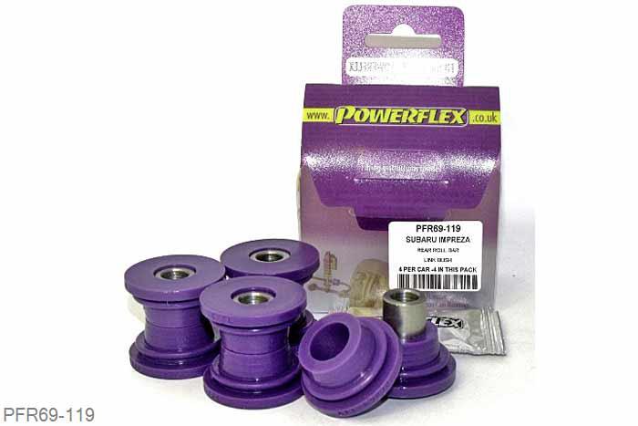 PFR69-119, Subaru Impreza Turbo, WRX and Sti (GC,GF 93 - 00), Rear Roll Bar Link Bush , 4 stuk(s) benodigd  per auto, 4 stuk(s) in verpakking, prijs per set van 4 stuk(s)