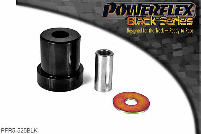 PFR5-525BLK, BMW E39 5 Series 520 To 530 Rear Diff Front Mounting Bush, , 1 stuk(s) benodigd  per auto, 1 stuk(s) in verpakking, prijs per set van 1 stuk(s)