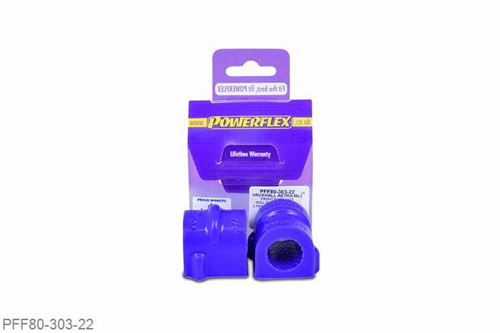 PFF80-303-22, Opel Astra MK4 - Astra G (1998-2004), Front Anti Roll Bar Mounting Bush 22mm When fitting to the Asta MK1, it only fits the GTE 16v Models. 22mm, 2 stuk(s) benodigd  per auto, 2 stuk(s) in verpakking, prijs per set van 2 stuk(s)